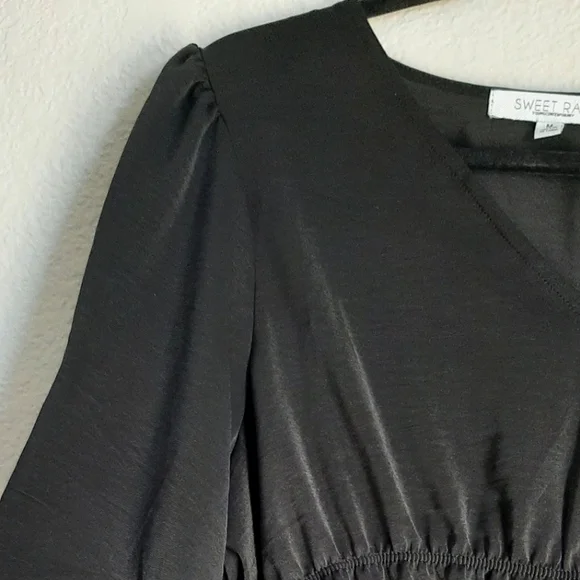 Sweet Rain Black.Puffed top. - Picture 4 of 9